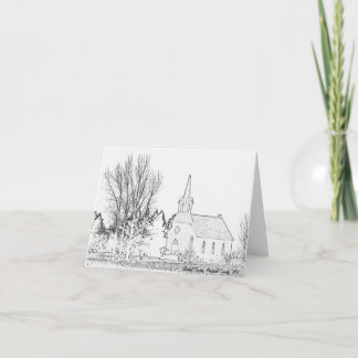 De Kerk Rindal van de Kaart B&W van de nota, stelt