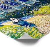 De kerk van Auvers-sur-Oise door Vincent van Gogh Poster (Hoek)