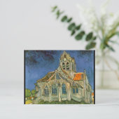 De kerk van Auvers-sur-Oise - Vincent Van Gogh Briefkaart (Staand voorkant)