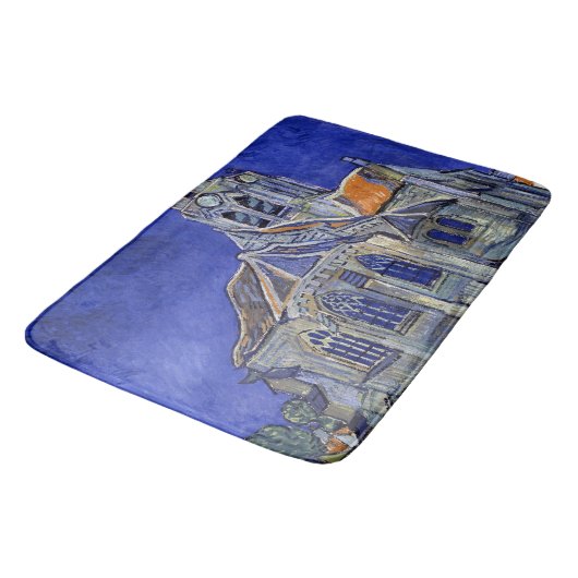 De kerk van Auvers, Van Gogh Badmat (Gekanteld)