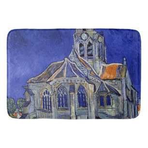 De kerk van Auvers, Van Gogh Badmat