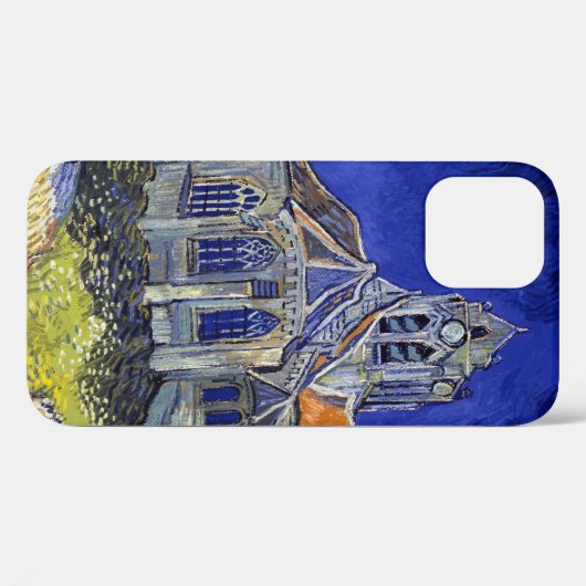 De kerk van Auvers, Van Gogh Case-Mate iPhone Case (Achterkant (horizontaal))