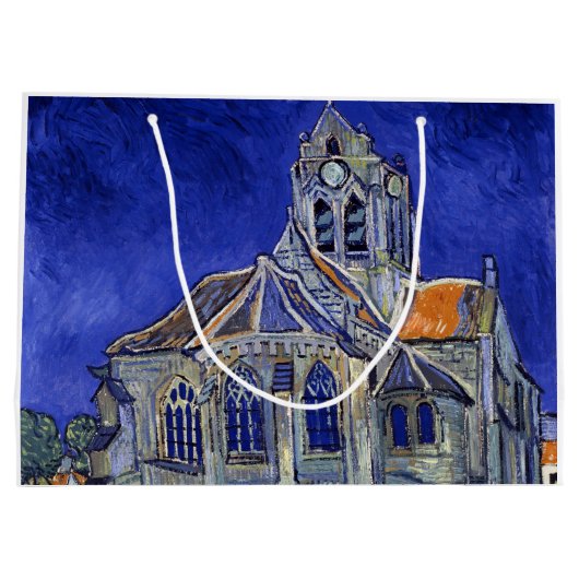 De kerk van Auvers, Van Gogh Groot Cadeauzakje (Achterkant)