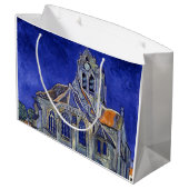 De kerk van Auvers, Van Gogh Groot Cadeauzakje (Achterkant Gekanteld)