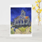 De kerk van Auvers, Van Gogh Kaart (Gele Bloem)