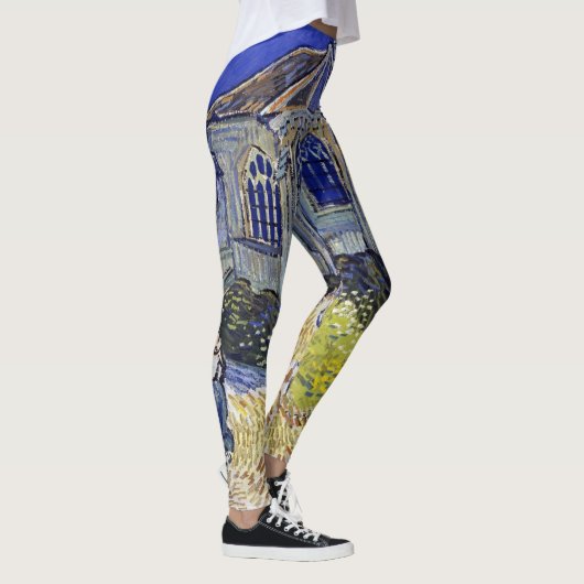 De kerk van Auvers, Van Gogh Leggings (Rechts)