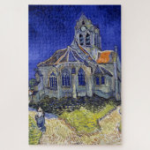 De kerk van Auvers, Van Gogh Legpuzzel (Verticaal)