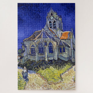 De kerk van Auvers, Van Gogh Legpuzzel