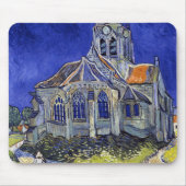 De kerk van Auvers, Van Gogh Muismat (Voorkant)