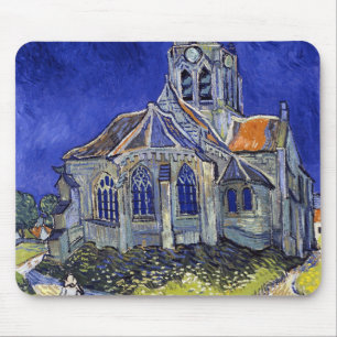 De kerk van Auvers, Van Gogh Muismat