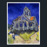 De kerk van Auvers, Van Gogh Poster<br><div class="desc">Vincent Willem van Gogh (30 maart 1853 - 29 juli 1890) was een Nederlandse postimpressionist schilder die een van de beroemdste en invloedrijkste figuren in de geschiedenis van de Westerne kunst is. In iets meer dan 10 jaar creëerde hij ongeveer 2.100 kunstwerken, waaronder ongeveer 860 olieschilderijen, waarvan het grootste deel...</div>