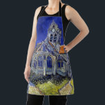 De kerk van Auvers, Van Gogh Schort<br><div class="desc">Vincent Willem van Gogh (30 maart 1853 - 29 juli 1890) was een Nederlandse postimpressionist schilder die een van de beroemdste en invloedrijkste figuren in de geschiedenis van de Westerne kunst is. In iets meer dan 10 jaar creëerde hij ongeveer 2.100 kunstwerken, waaronder ongeveer 860 olieschilderijen, waarvan het grootste deel...</div>