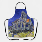 De kerk van Auvers, Van Gogh Schort (Voorkant)