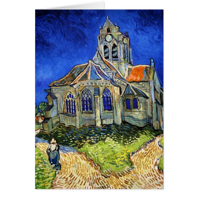 De kerk van Auvers: Vincent Van Gogh (Voorkant)