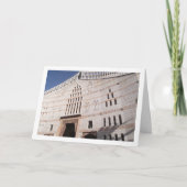 De Kerk van de Annunciatie, Nazareth Kaart (Voorkant)