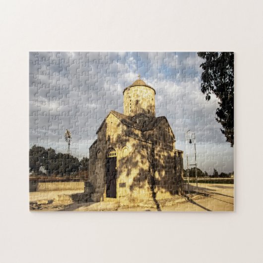 De Kerk van de Frenaros Ayios Andronikos op Cyprus Legpuzzel (Horizontaal)