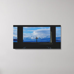 De Kerk van de Goede Herder Canvas Afdruk