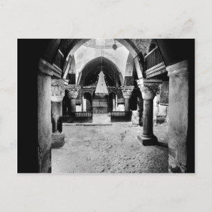 De kerk van de Heilige Sepulcher in Jeruzalem Briefkaart