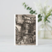 De kerk van de Heilige Sepulcher in Jeruzalem Briefkaart (Staand voorkant)