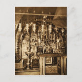 De kerk van de Heilige Sepulcher in Jeruzalem Briefkaart (Voorkant)