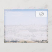 De kerk van de Heilige Sepulcher, Israël Briefkaart (Achterkant)