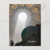 De kerk van de Heilige Sepulcher, Israël Briefkaart (Voorkant)