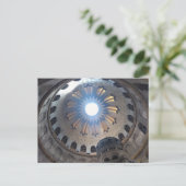 De kerk van de Heilige Sepulcher, Jeruzalem, Israë Briefkaart (Staand voorkant)