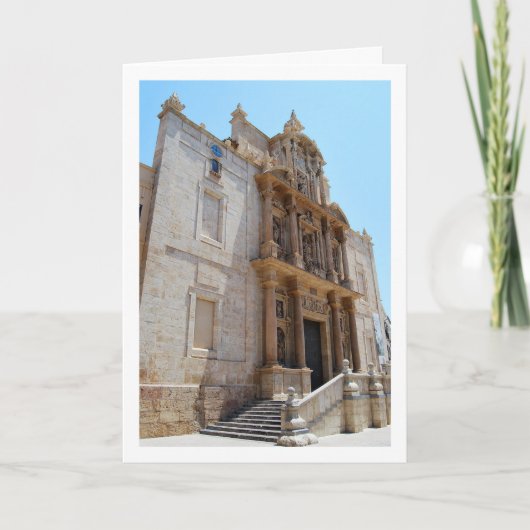 De kerk van de Hemelvaart van Onze-Lieve-Vrouw, Ll Kaart (Voorkant)