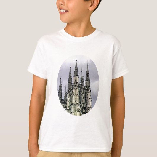 De Kerk van Engeland Canterbury beweegt o het T-shirt (Voorkant)