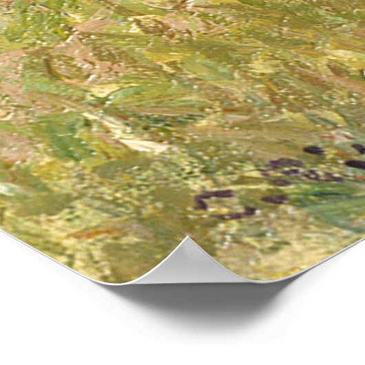 De kerk van Eragny Camille Pissarro Poster (Hoek)