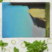 De Kerk van Hanbury Theedoek (Gevouwen)