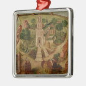 De kerk van Saint-Gery Metalen Ornament (Links)