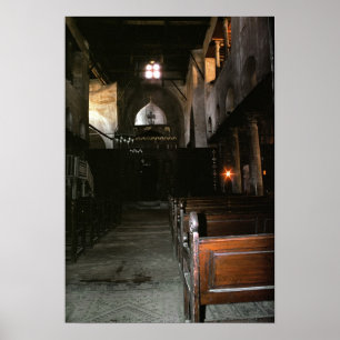 De kerk van Saints Sergius en Bacchus Poster