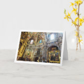 De kerk van San Nicolás, stad Valencia Kaart (Gele Bloem)