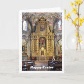 De kerk van San Nicolás, Valencia, Spanje Kaart (Gele Bloem)