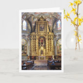 De kerk van San Nicolás, Valencia, Spanje Kaart (Gele Bloem)