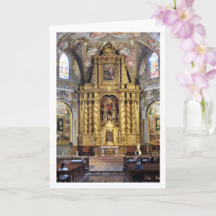 De kerk van San Nicolás, Valencia Stad, Spanje Kaart
