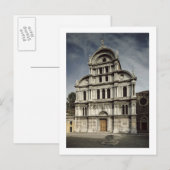 De kerk van San Zaccaria, 1480-1500 (foto) Briefkaart (Voorkant / Achterkant)