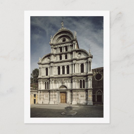 De kerk van San Zaccaria, 1480-1500 (foto) Briefkaart (Voorkant)