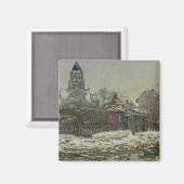 De kerk van Vetheuil, 1879 Magneet (Voorkant / Achterkant)