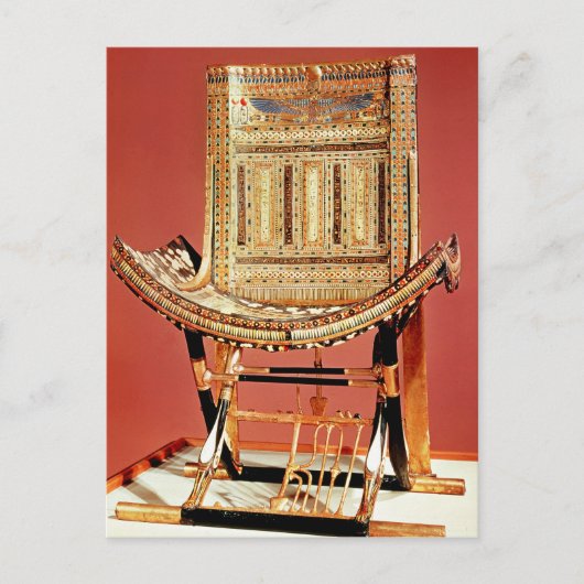 De kerkelijke troon van de farao briefkaart (Voorkant)