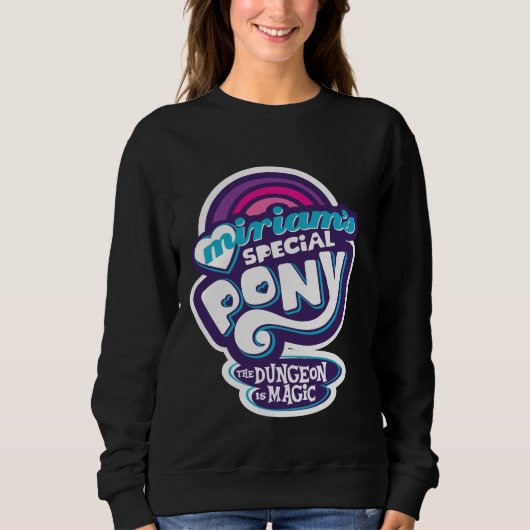 De Kerker is Magie: Miriams Speciale Pony Trui (Voorkant)