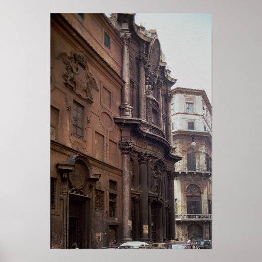 De kerkfacades poster (Voorkant)