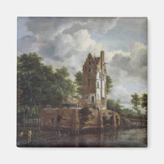 De kerktoren magneet (Voorkant)