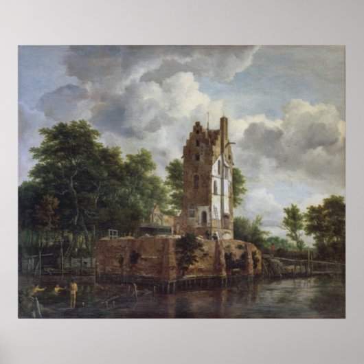 De kerktoren poster (Voorkant)