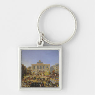 De Kermesse in Saint-Omer in 1846 Sleutelhanger