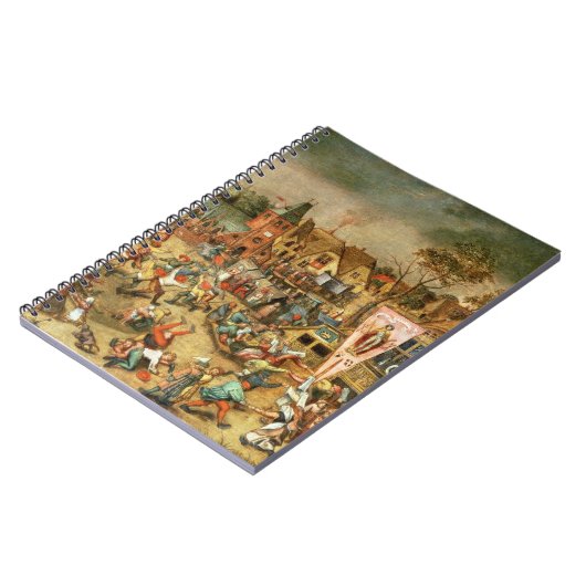 De Kermesse van de Feast van St. George Notitieboek (Linkerzijde)