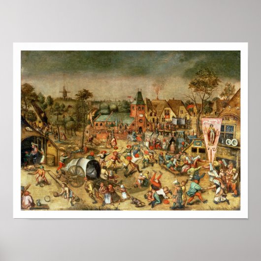 De Kermesse van de Feast van St. George Poster (Voorkant)