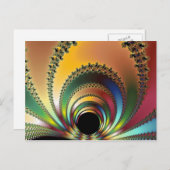 De kern - Fractal Briefkaart (Voorkant / Achterkant)