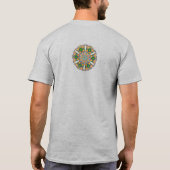 De kern Mandala T-shirt (Achterkant)